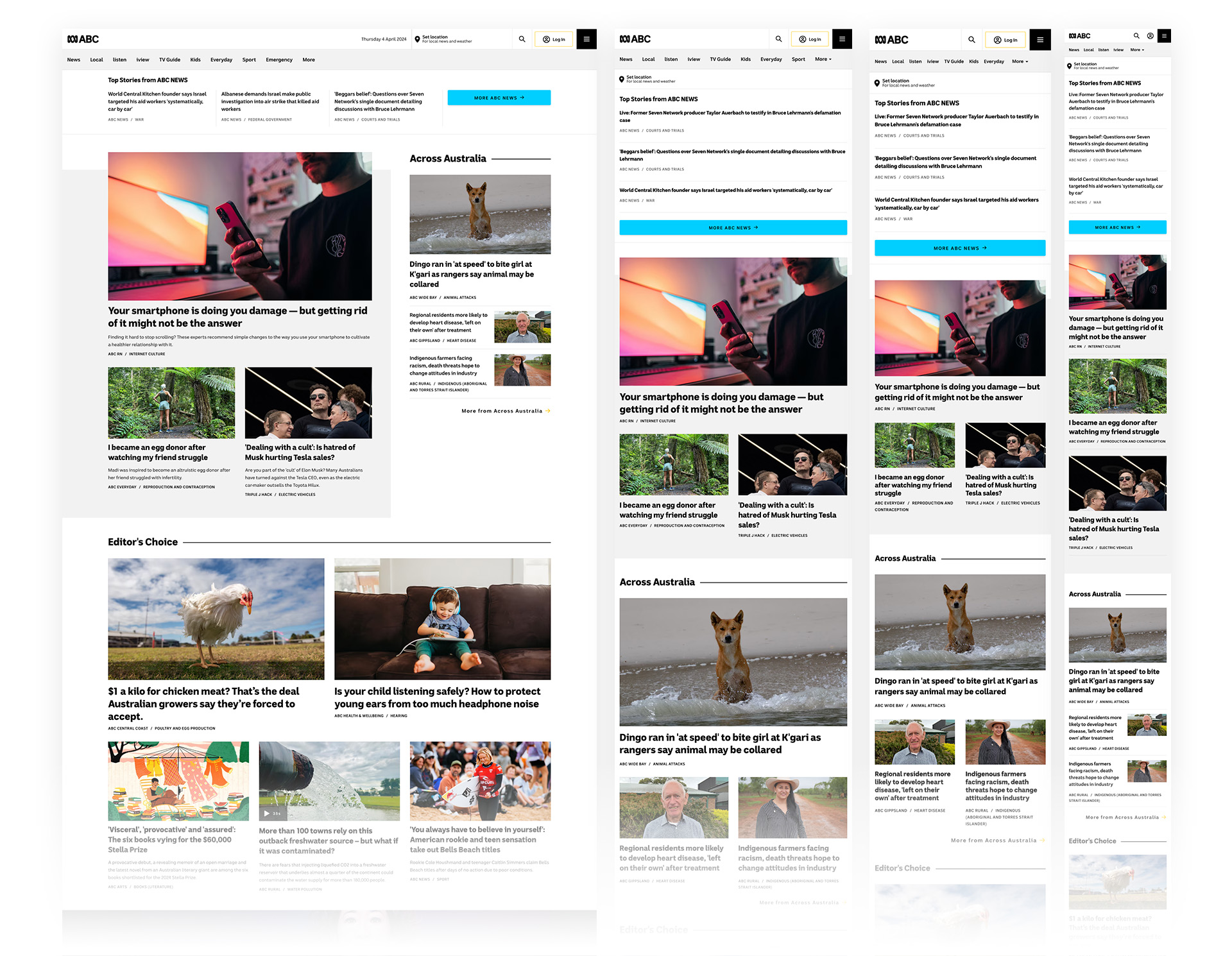 ABC Homepage